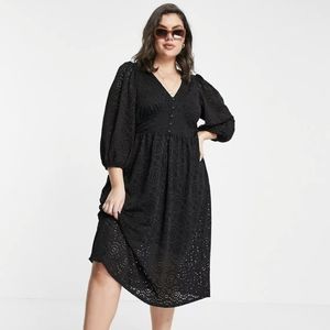 River Island ASOS NWT brand black dress